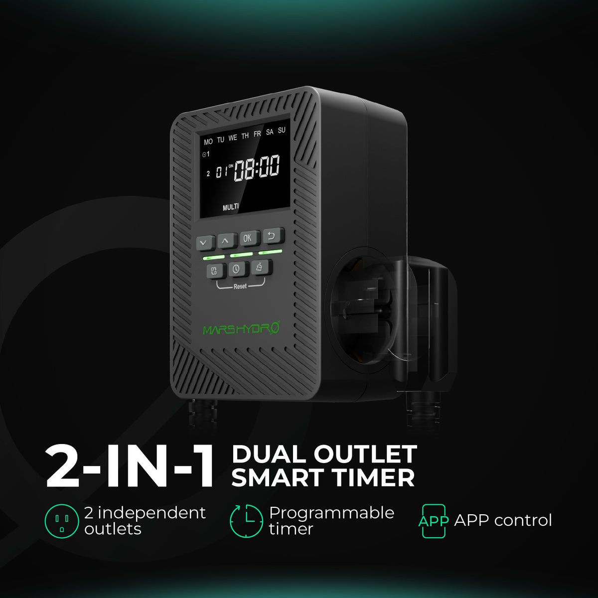 Mars Hydro iTime 2-in-1 Smart Timer