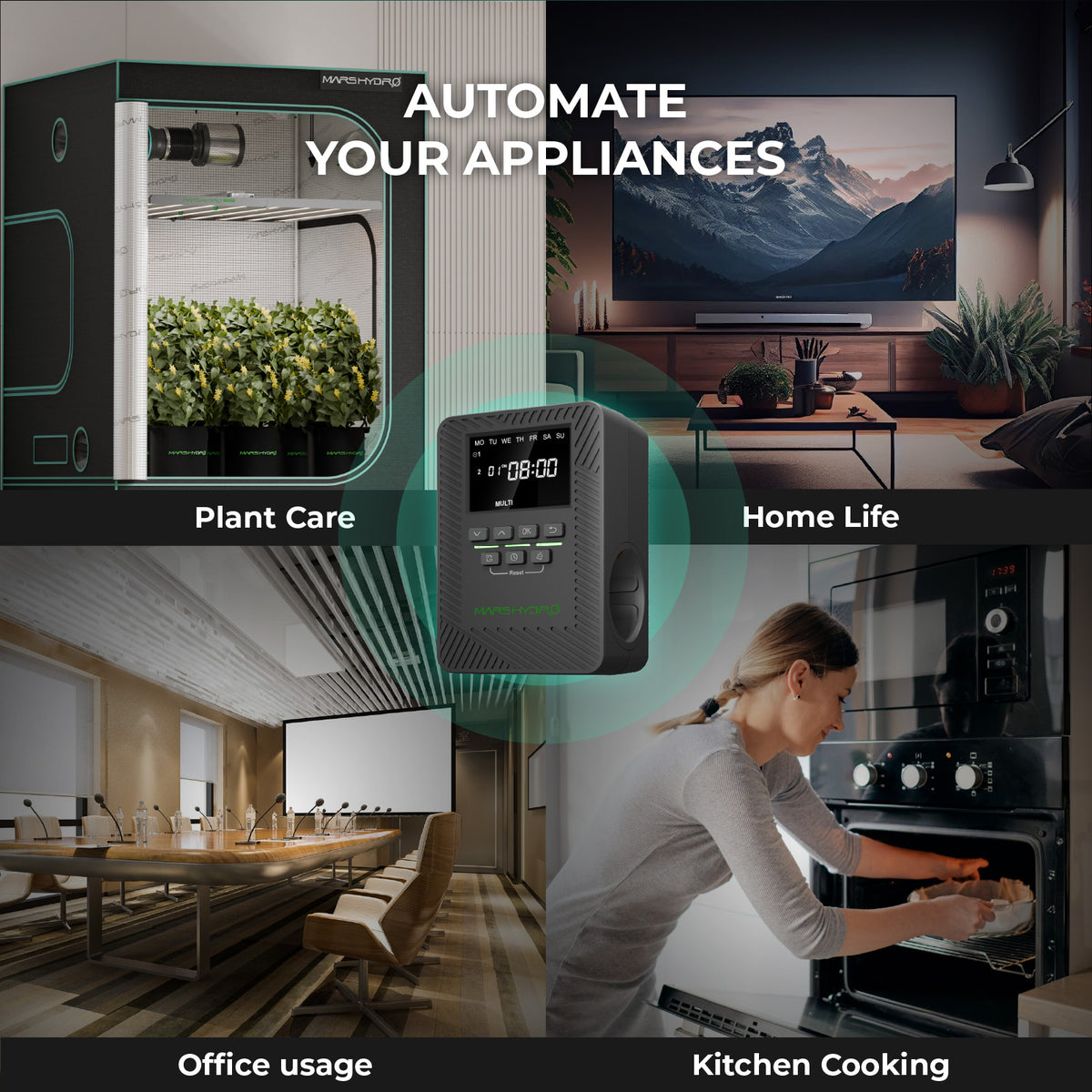 Mars Hydro iTime 2-in-1 Smart Timer